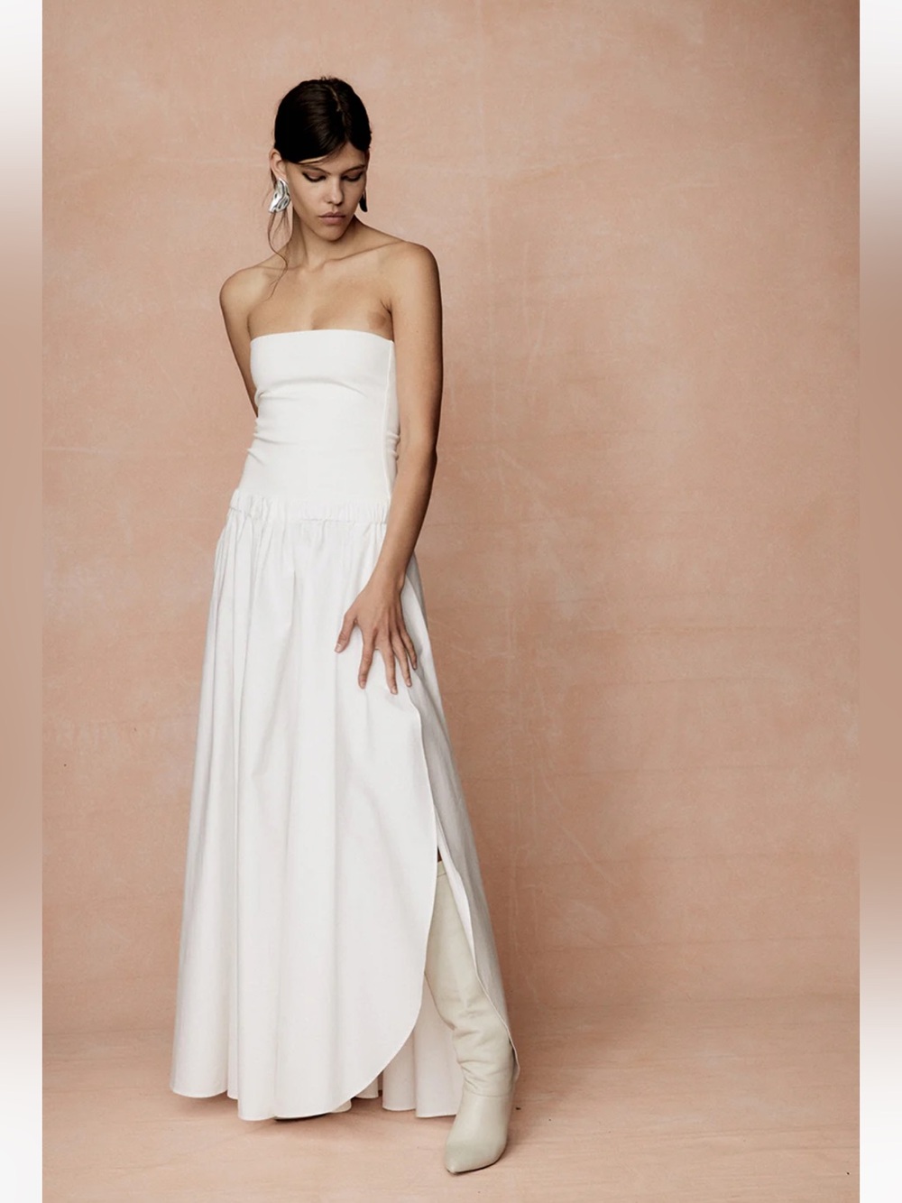 Auteur Studio Alexandra Dress in White